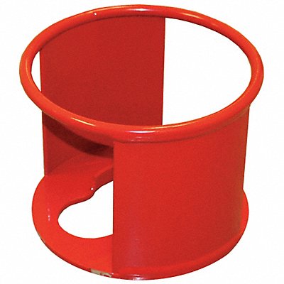 SAFTCART HiViz Red Steel Cylinder Collar