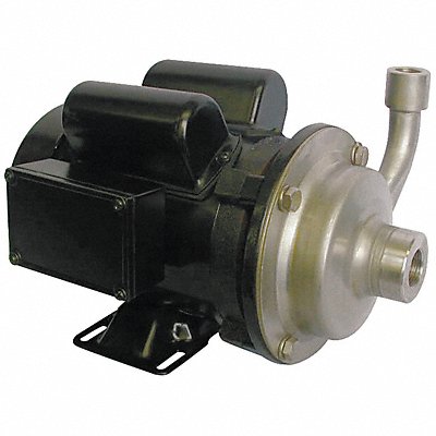 Cntrfug Pmp 316SStl 1P 1/2in 1/3hp 21gpm