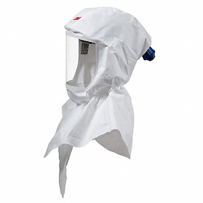 Double Bib Painter s Hood White