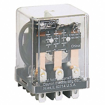 H7982 Gen Purpose Relay 11 Pin Square 240VAC