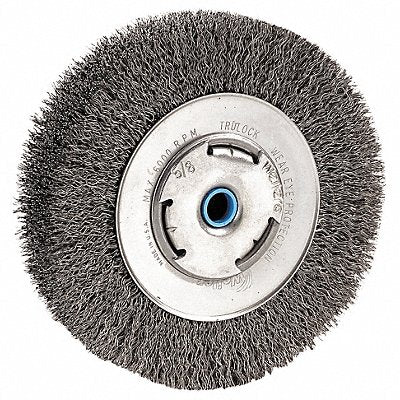 Crimped Wire Wheel Brush Arbor 8 x1 