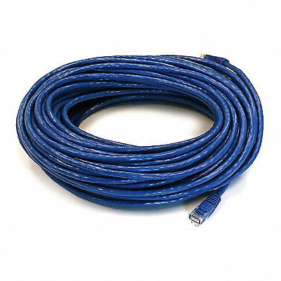 Patch Cord Cat 6 Booted Blue 75 ft.