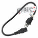 Power Cord 5-15P SJT 2 ft Blk 15A 14/3