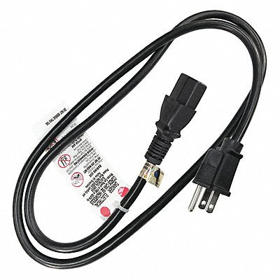 Power Cord 5-15P SJT 3 ft Blk 15A 14/3