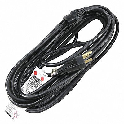 Power Cord 5-15P SJT 25 ft Blk 15A 14/3