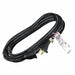 Extension Cord 15ft 16Ga 13A SJT Blk