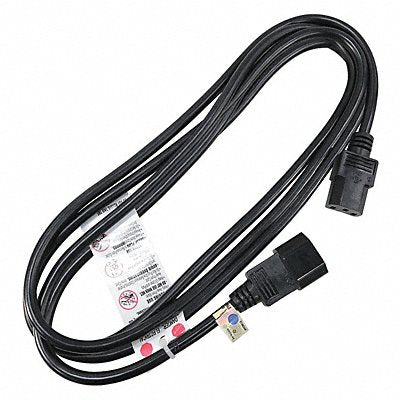 Pwr Cord IEC C14 SJT 10 ft Blk 10A 18/3