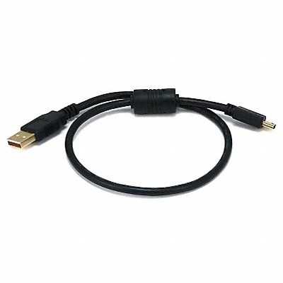 USB 2.0 Cable 1.5 ft.L Black