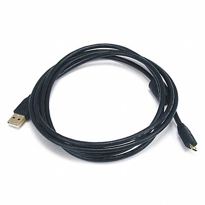 USB 2.0 Cable 6 ft.L Black