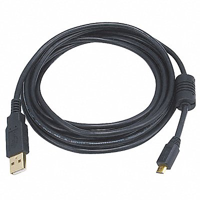 USB 2.0 Cable 10 ft.L Black