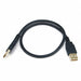 USB 2.0 Cable 1-1/2 ft.L Black