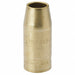 MILLER Brass Conical MIG Weld Nozzle