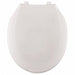 Toilet Seat Round Bowl Open Front White