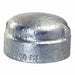 Round Cap Malleable Iron 3 in FNPT