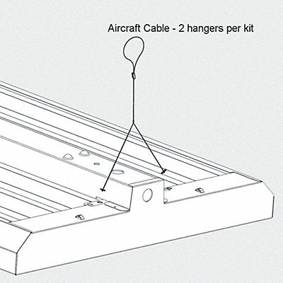 AircraftCableHangKit FFB FGB 10ftL 1/4 W