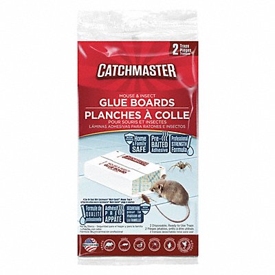 Glue Trap 8 1/2 in H Bait Board PK2