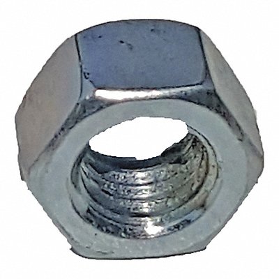 Hex Nut Steel Overall W 21/32in PK25