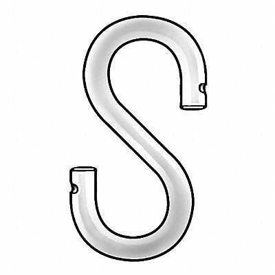 S Hook 13/64 in Opening 1 in PK25