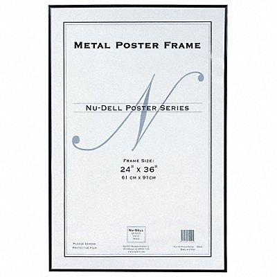 Metal Poster Frame 24x36 Black