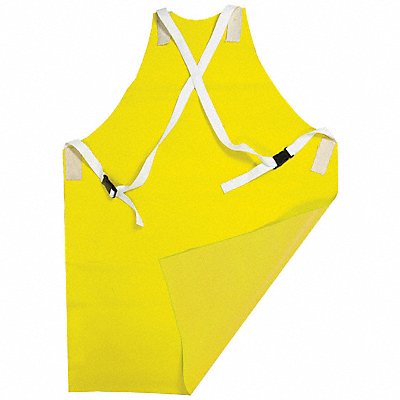 Flame-Resistant Ins. Apron Yellow 42 In