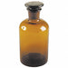 Bottle 85 mm H Amber 46 mm Dia PK8