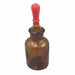 Bottle 110 mm H Amber 57 mm Dia PK8