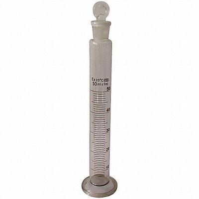 Graduated Cylinder 50 mL 26 mm Dia PK12