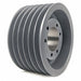 V-Belt Pulley Detachable 6Groove 12.4 OD