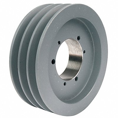 V-Belt Pulley Detachable 3Groove 9.35 OD