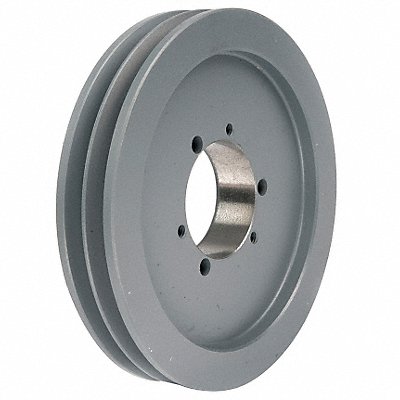 V-Belt Pulley Detachable 2Groove 9.35 OD