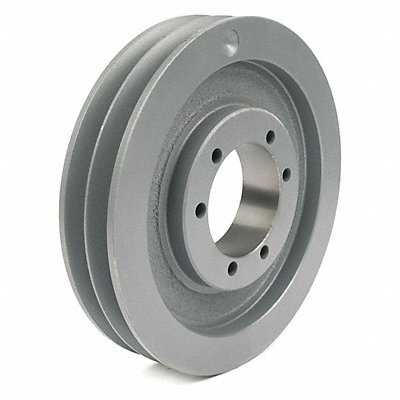 V-Belt Pulley Detachable 2Groove 6.9 OD