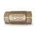 Spring Check Valve Brass 1-1/4 FNPT