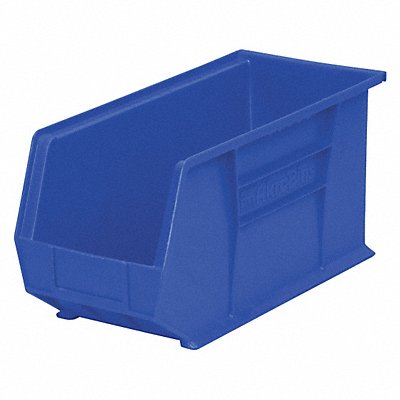 F8694 Hang and Stack Bin Blue Plastic 9 in