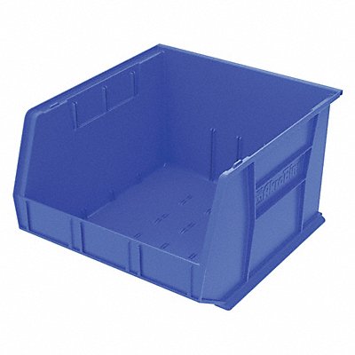 F8693 Hang and Stack Bin Blue Plastic 11 in