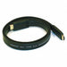 Flat HDMI Cable Std Spd Black 3ft 24AWG