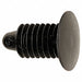 Push-In Rivet Black Dome 12mm L PK100