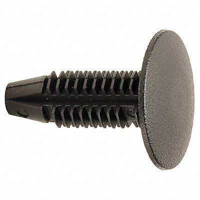 Push-In Rivet Black Dome 22mm L PK15