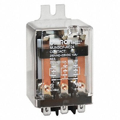 H8090 Flange Relay 24VAC 11 Pins 10A @ 240V AC