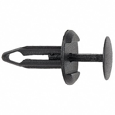 Push-In Rivet Black Flat 3/4 L PK50