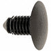 Push-In Rivet Black Dome 19mm L PK25