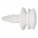 Push-In Rivet White Dome 20.63mm L PK50