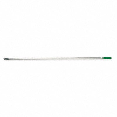 Squeegee Handle 61 in L Green/Silver