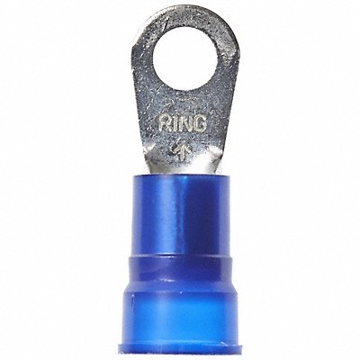 Ring Terminal Blue 6 AWG 6 AWG PK10