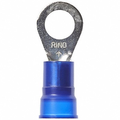 Ring Terminal Blue 6 AWG 6 AWG PK10