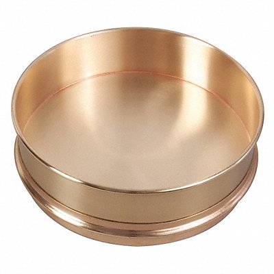 Sieve Separator Pan 200mm x 25mm Brass