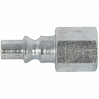 Coupler Plug FNPT 1/4 Steel PK2