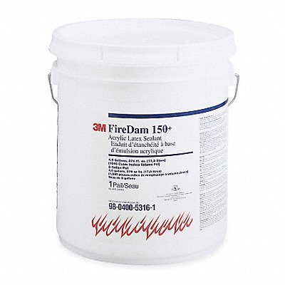 Fire Barrier Sealant Caulk Pail 4.5 gal