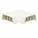 Right Angle Off White PVC Elbows