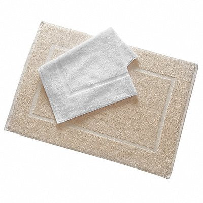 Bath Mat Ecru 20x34 PK12