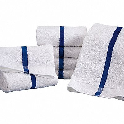 Pool Towel w/Blue Stripe 20x40 PK12